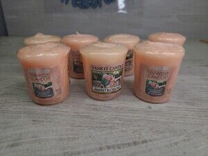 Yankee Candle Market Blossoms Votive Candle Lot of 7 NOS NEW